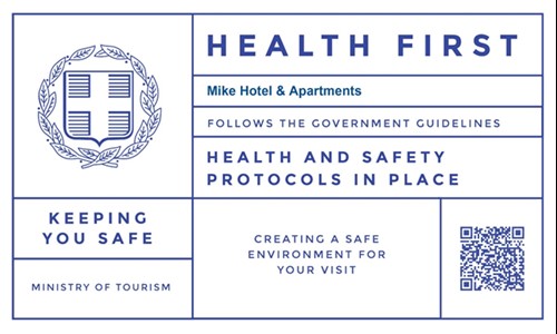 Health and Safety of Chania Hotels